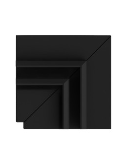 Milagro Narożnik podtynk L bok magnetic track 5mm ML2320 - product 2