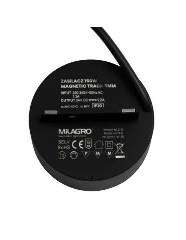 Milagro Zasilacz 150W magnetic track 5mm ML2172 - produkt 2