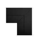 Milagro Narożnik natynk L góra dół magnetic track 10mm ML2183