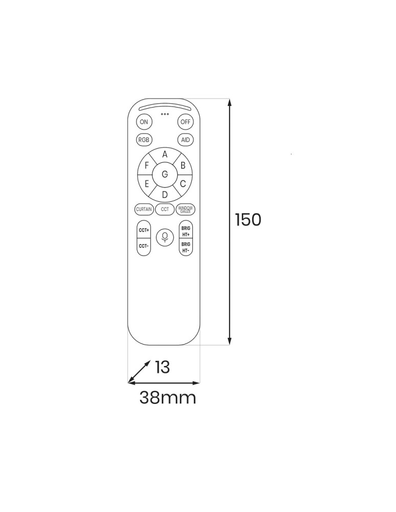 Milagro Pilot do magnetic track 10mm, 2,4G bluetooth ML2192