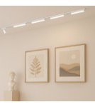 Milagro Slim Magnetic Track Biały 23cm 10W LED Tuya CCT ML2196