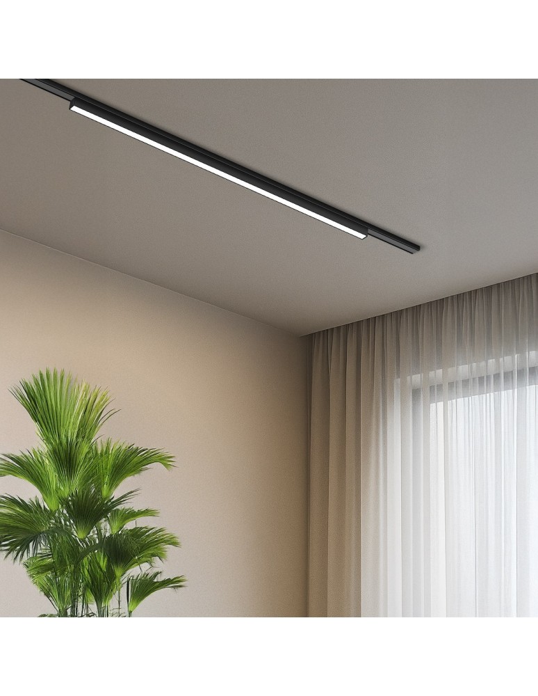 Milagro Slim Magnetic Track Czarny 91cm 30W LED Tuya CCT ML2199