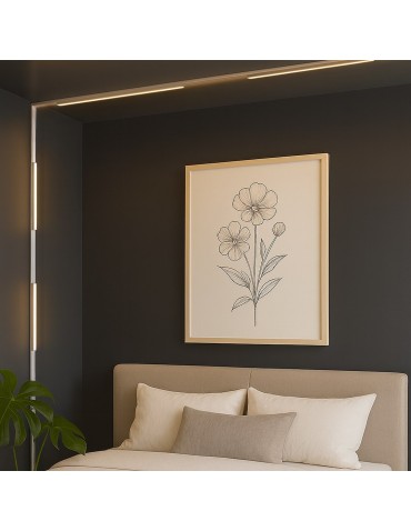 Milagro Slim Magnetic Track Biały 91cm 30W LED Tuya CCT ML2200 - produkt 2