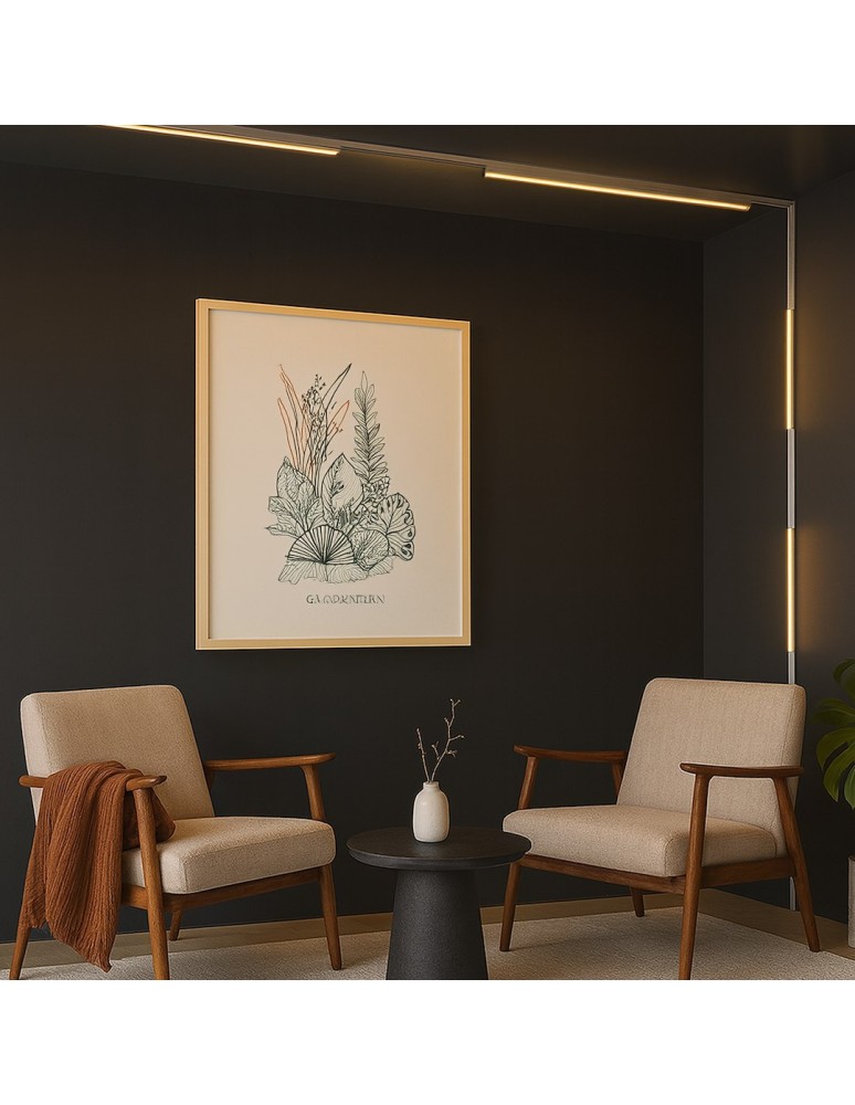 Milagro Slim Magnetic Track Biały 91cm 30W LED Tuya CCT ML2200