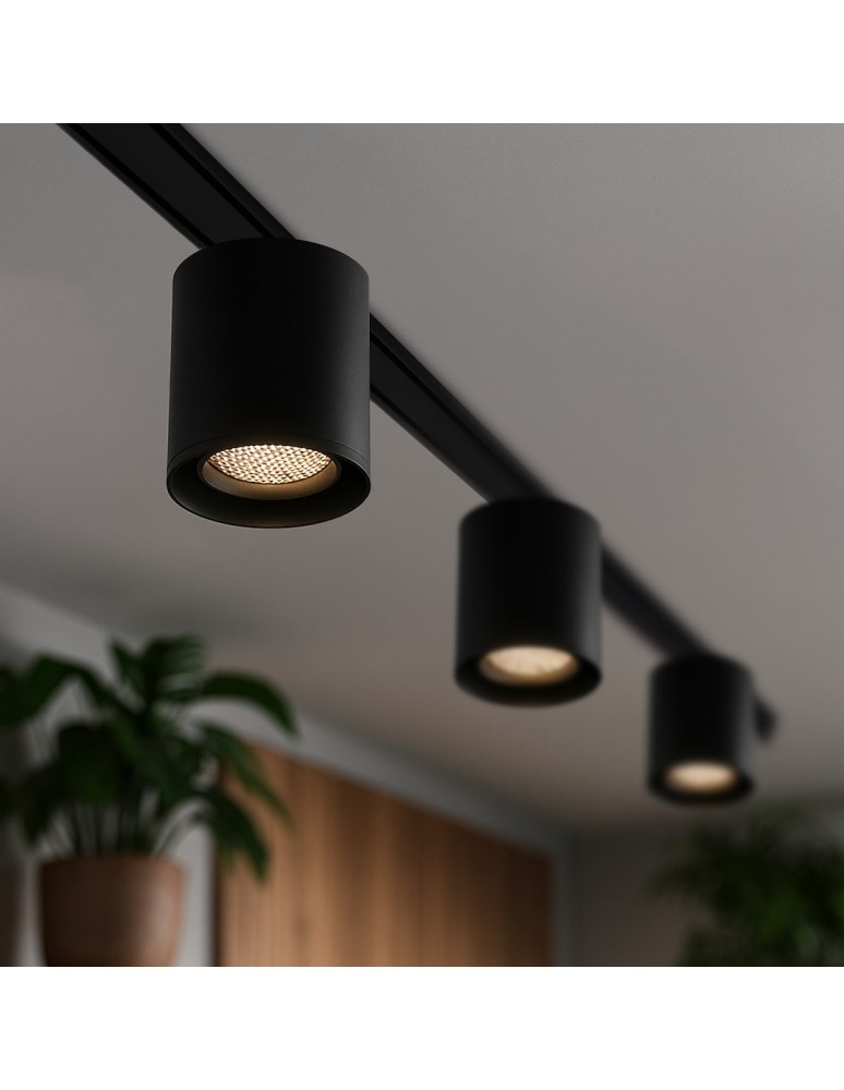 Milagro Slim Magnetic Track Czarny Tube 6W LED Tuya CCT ML2201