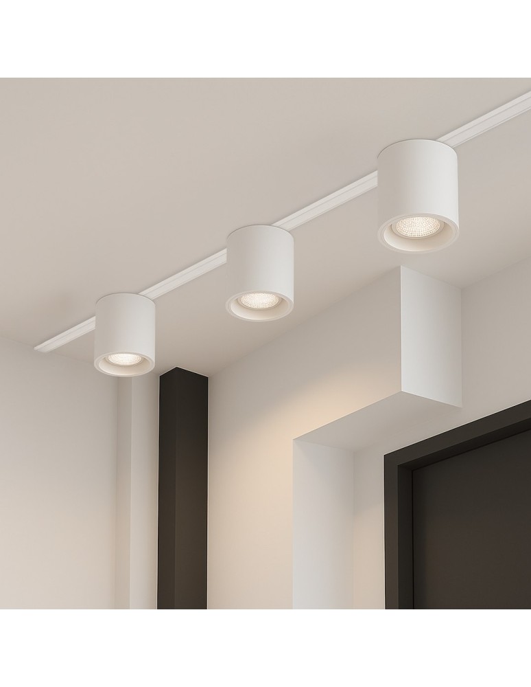 Milagro Slim Magnetic Track Biały tube 6W LED Tuya CCT ML2202