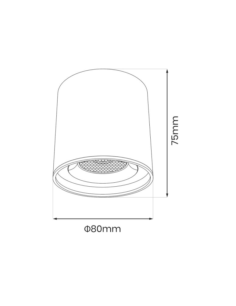 Milagro Slim Magnetic Track Biały tube 6W LED Tuya CCT ML2202