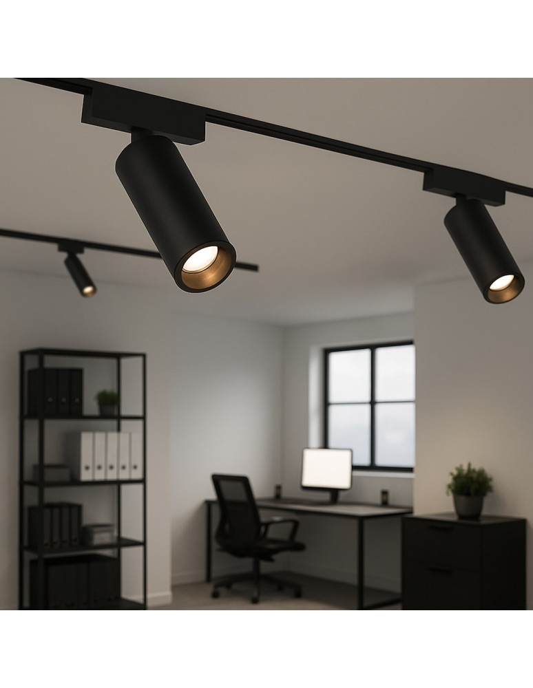 Milagro Slim Magnetic Track Czarny Spot 9W LED Tuya CCT ML2203