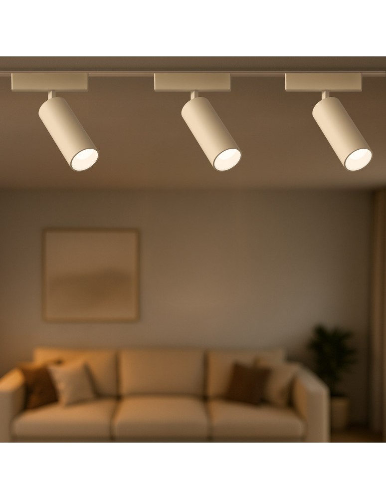 Milagro Slim Magnetic Track Biały spot 9W LED Tuya CCT ML2204