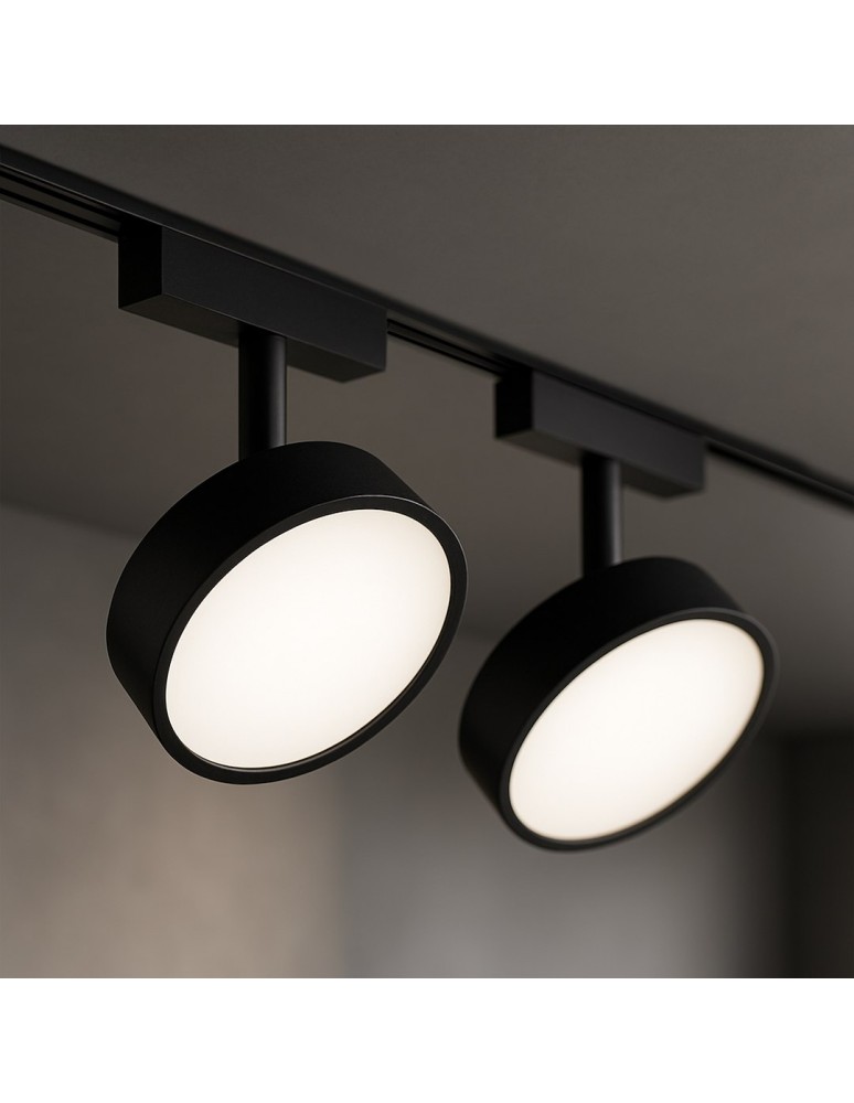 Milagro Slim Magnetic Track Czarny 9W LED Tuya CCT ML2205