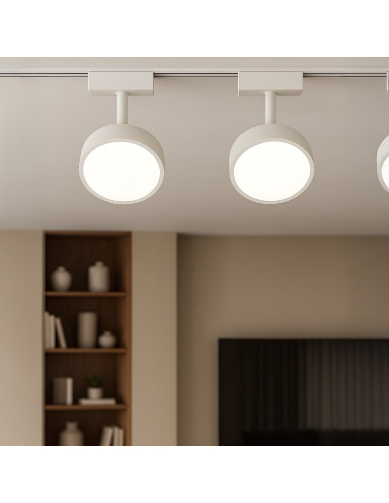 Milagro Slim Magnetic Track Biały 9W LED Tuya CCT ML2206