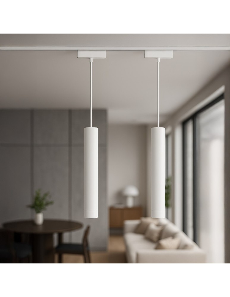 Milagro Slim Magnetic Track Biały pendant 6W LED Tuya CCT ML2208