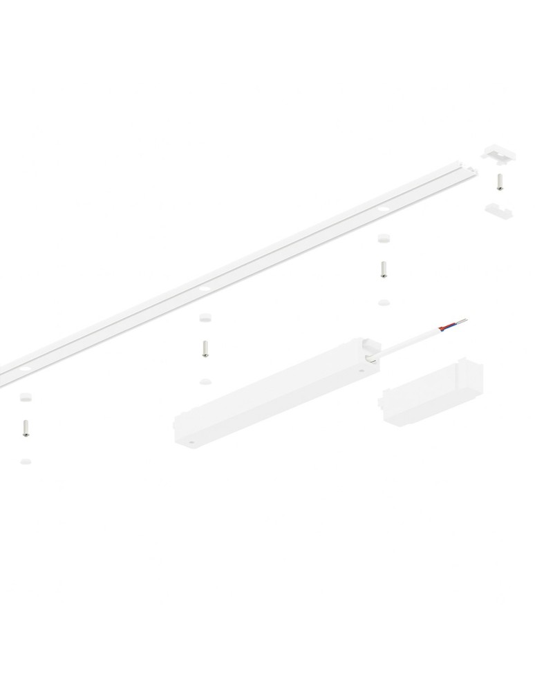 Milagro Slim Magnetic Track Szyna Natynk Biały 100cm + zaślepki ML2210