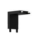 Milagro Slim Magnetic Track Narożnik Czarny dół L ML2213