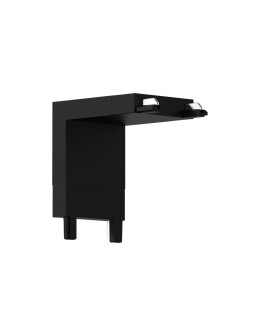 Milagro Slim Magnetic Track Narożnik Czarny dół L ML2213