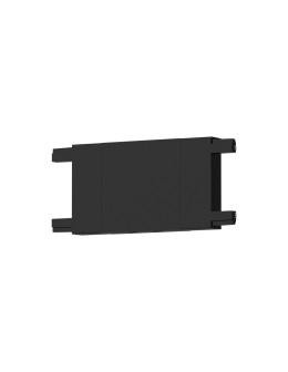 Milagro Slim Magnetic Track Czarny Łącznik Szyn Prosty ML2215