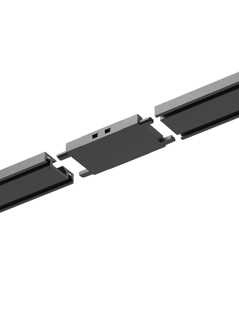 Milagro Slim Magnetic Track Czarny Łącznik Szyn Prosty ML2215 Milagro Slim Magnetic Track Czarny Łącznik Szyn Prosty ML2215