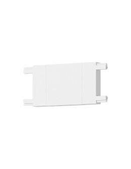 Milagro Slim Magnetic Track Biały Łącznik Szyn Prosty ML2216
