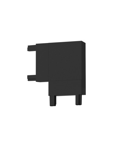 Milagro Slim Magnetic Track Czarny Łącznik Szyn L ML2217