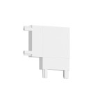 Milagro Slim Magnetic Track Biały Łącznik Szyn L ML2218