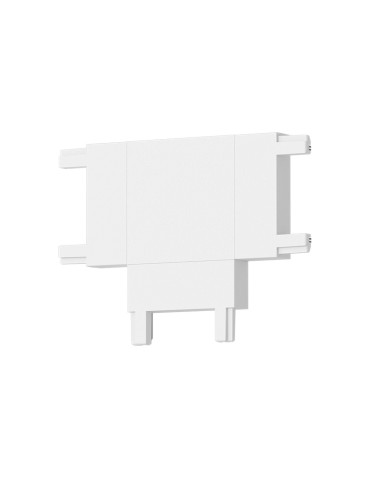 Milagro Slim Magnetic Track Biały Łącznik Szyn T ML2220