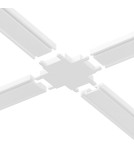 Milagro Slim Magnetic Track Biały Łącznik Szyn + ML2222