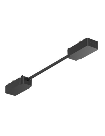 Milagro Slim Magnetic Track Czarny łącznik podwójny z kablem długim ML2225