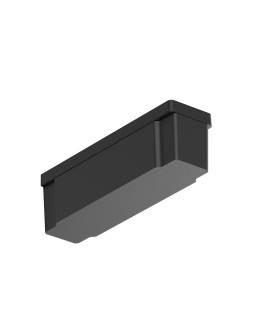 Milagro Slim Magnetic Track Czarny Wire storage ML2231