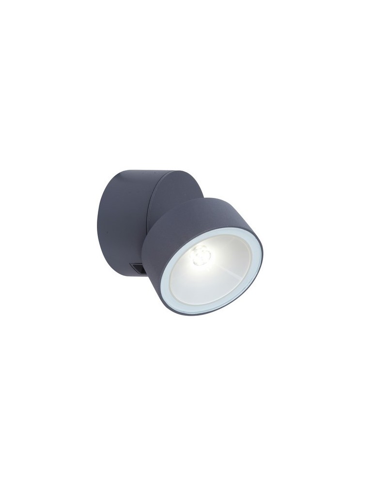 Outdoor wall lamps - Lutec TRUMPET Wall-mounted LED Charcoal Grey 5626101125 - product kolory-swiatla.pl 2