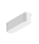 Milagro Slim Magnetic Track Biały Wire storage ML2232