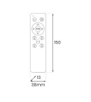 Milagro Slim Magnetic Track Pilot do sterowania ML2233