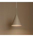 Milagro Lampa wisząca CAPITAL TAUPE Ø17cm 1xGX53 MLP2468