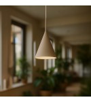 Milagro Lampa wisząca CAPITAL TAUPE Ø17cm 1xGX53 MLP2468