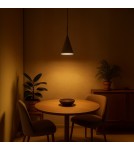 Milagro Lampa wisząca CAPITAL TAUPE Ø17cm 1xGX53 MLP2468