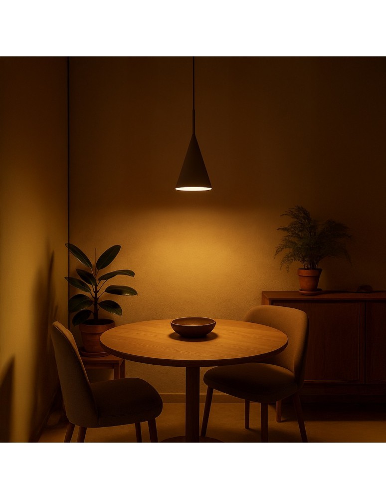 Milagro Lampa wisząca CAPITAL TAUPE Ø17cm 1xGX53 MLP2468