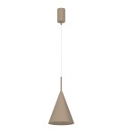 Milagro Lampa wisząca CAPITAL TAUPE Ø17cm 1xGX53 MLP2468
