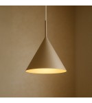 Milagro Lampa wisząca CAPITAL TAUPE Ø32cm 1xGX53 MLP2469