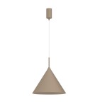 Milagro Lampa wisząca CAPITAL TAUPE Ø32cm 1xGX53 MLP2469