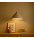 Milagro Lampa wisząca CAPITAL TAUPE Ø46cm 1xGX53 MLP2470