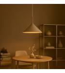 Milagro Lampa wisząca CAPITAL TAUPE Ø46cm 1xGX53 MLP2470