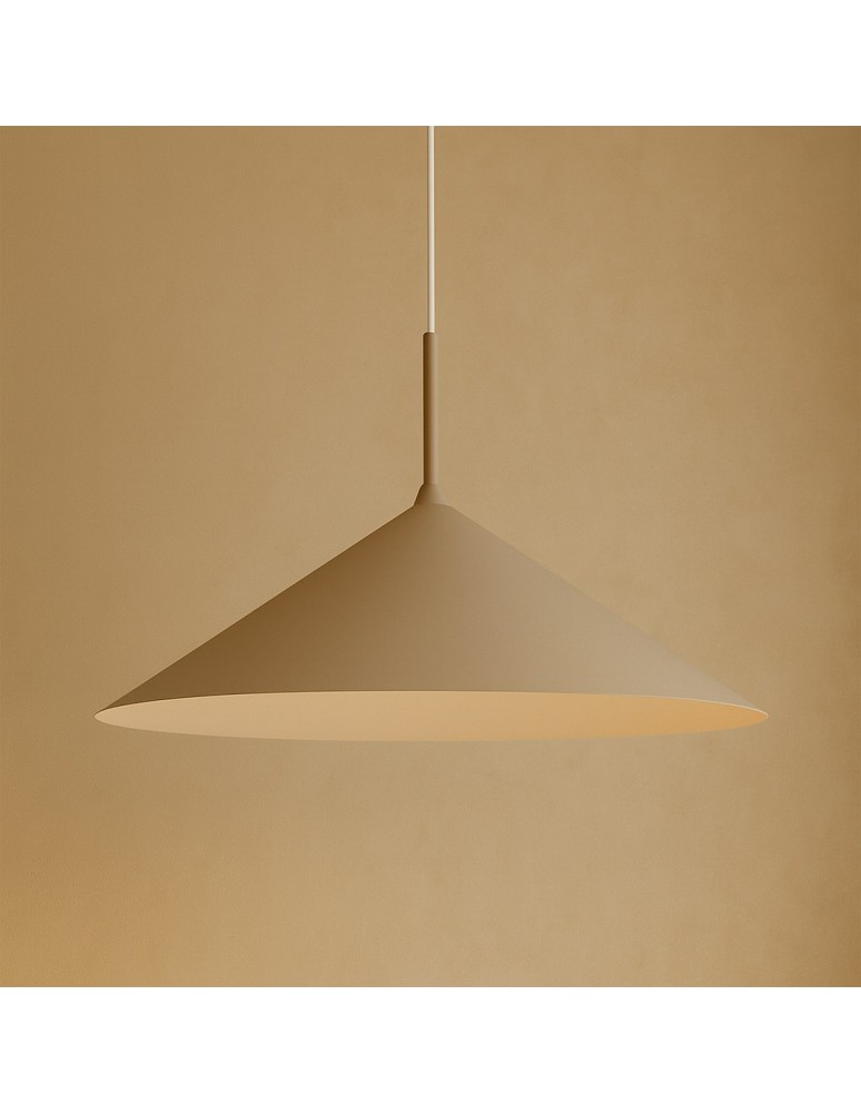 Milagro Lampa wisząca CAPITAL TAUPE Ø60cm 1xGX53 MLP2471