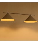 Milagro Lampa wisząca CAPITAL TAUPE 2xGX53 MLP2472