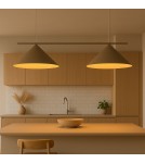 Milagro Lampa wisząca CAPITAL TAUPE 2xGX53 MLP2472