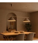 Milagro Lampa wisząca CAPITAL TAUPE 2xGX53 MLP2472