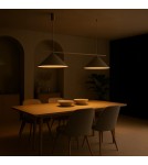 Milagro Lampa wisząca CAPITAL TAUPE 2xGX53 MLP2472