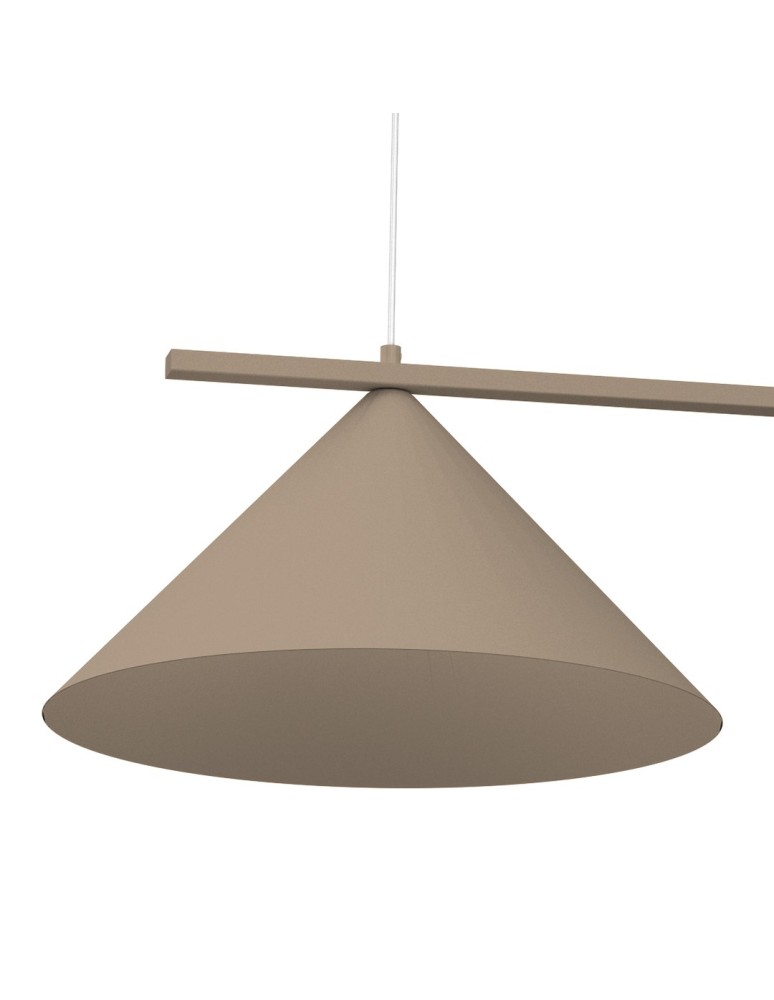 Milagro Lampa wisząca CAPITAL TAUPE 2xGX53 MLP2472