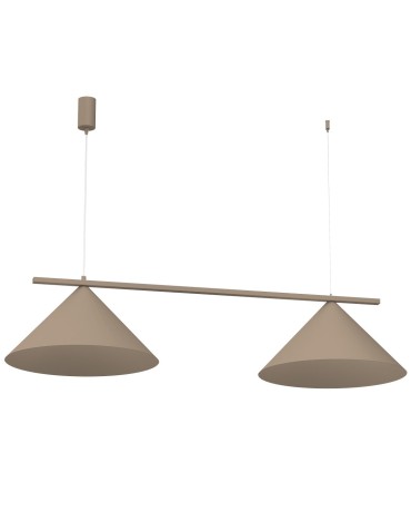Milagro Lampa wisząca CAPITAL TAUPE 2xGX53 MLP2472