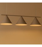 Milagro Lampa wisząca CAPITAL TAUPE 3xGX53 MLP2473