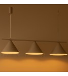 Milagro Lampa wisząca CAPITAL TAUPE 3xGX53 MLP2473