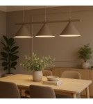 Milagro Lampa wisząca CAPITAL TAUPE 3xGX53 MLP2473